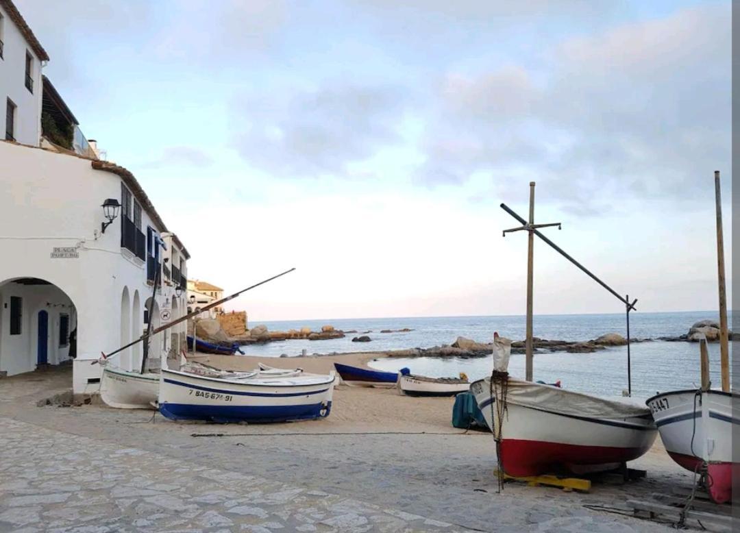 Apt Con Piscina En Calella De Palafrugell, Parking Gratuito Экстерьер фото